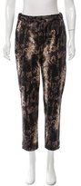 Thumbnail for your product : Yigal Azrouel Snakeskin Print Wool Pants