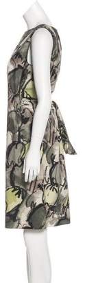Hache Abstract Print Dress