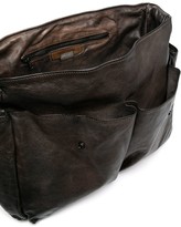 Thumbnail for your product : Numero 10 Leather Flap Messenger Bag
