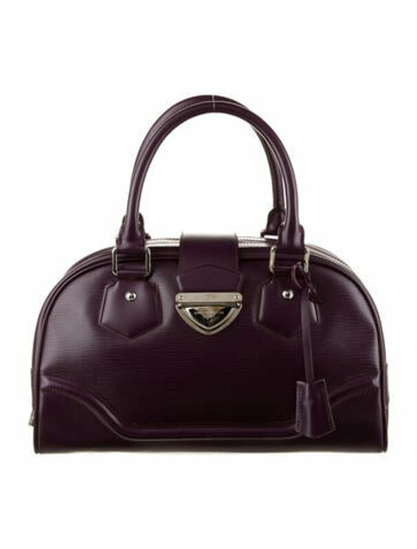 Louis Vuitton Epi Bowling Montaigne GM Purple ShopStyle Bags