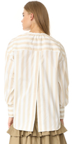 Thumbnail for your product : Tome Ruffle Peasant Top