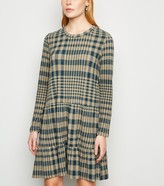 Thumbnail for your product : New Look JDY Teal Check Smock Dress