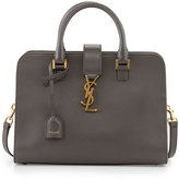Thumbnail for your product : Saint Laurent Monogramme Small Zip-Around Satchel Bag, Gray