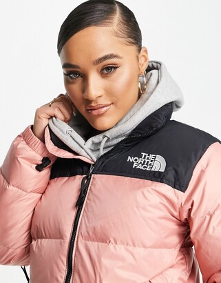 Vintage 00s Polyester Colour-Block Pink The North Face Women's