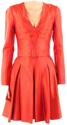 Jonathan Saunders Orange Silk Dress for Women