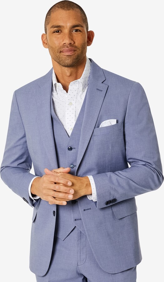 Tommy Hilfiger Men's Modern-Fit Th Flex Stretch Chambray Suit Separate  Jacket - ShopStyle