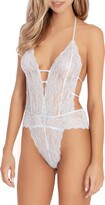 Thumbnail for your product : Jonquil Lace Thong Teddy