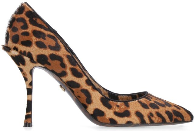 heels leopard print
