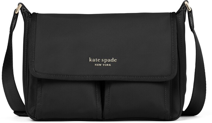 Kate Spade New York Black the Little Better Sam Nylon Small Crossbody Bag, Best Price and Reviews