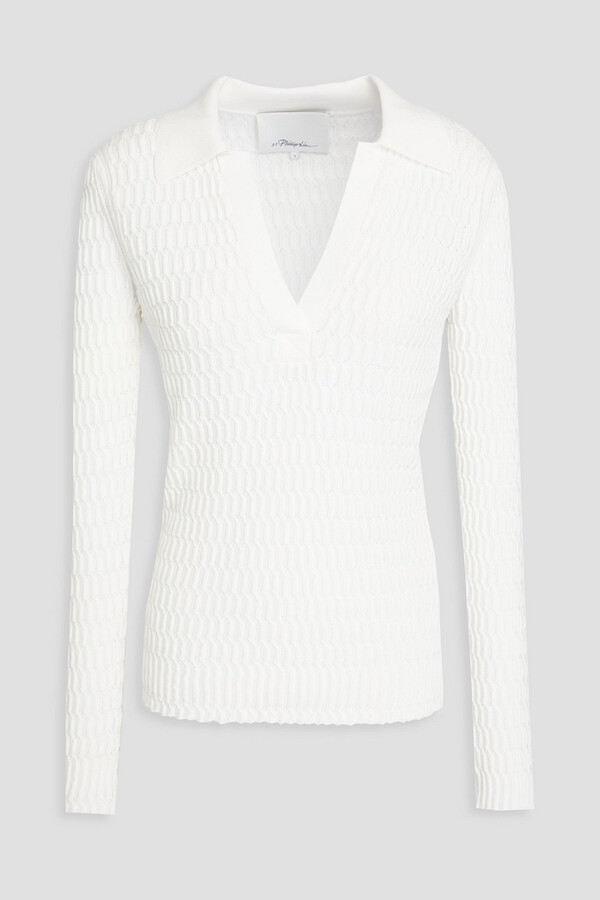 3.1 Phillip Lim Knitted polo sweater