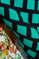 Thumbnail for your product : Etro Cropped printed crepe jacket