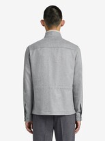 Thumbnail for your product : Ermenegildo Zegna High-Neck Shirt Jacket