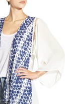 Thumbnail for your product : Rip Curl Women's 'Fairweather' Woven Kimono Cardigan