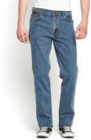 Thumbnail for your product : Wrangler Mens Texas Stretch Straight Jeans - Stonewash