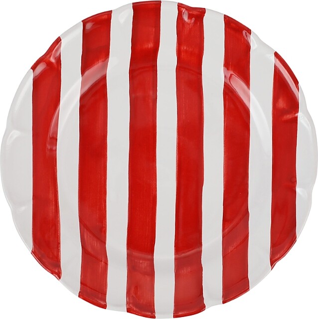 Vietri Amalfitana Stripe Dinner Plate