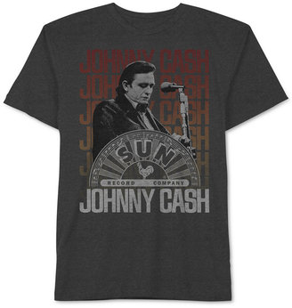 JEM Men's Big & Tall Johnny Cash On Stage Graphic-Print T-Shirt