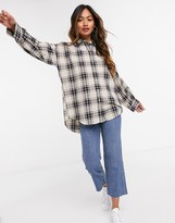 Thumbnail for your product : Gant oversized oxford shirt in plaid