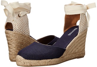 Soludos Tall Wedge Linen