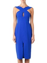 Thumbnail for your product : Dion Lee Cutaway bonded-jersey dress
