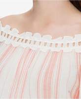 Thumbnail for your product : Max Studio London Cotton Striped Off-The-Shoulder Top, Created for Macy's