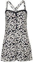 Thumbnail for your product : Topshop Daisy Print Cross Back Romper