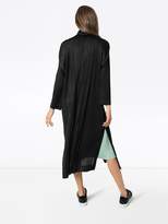 Thumbnail for your product : Pleats Please Issey Miyake Mannish pleated mid-length coat