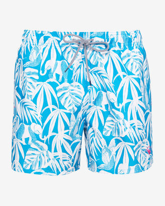 Ted Baker Leaf print swim shorts