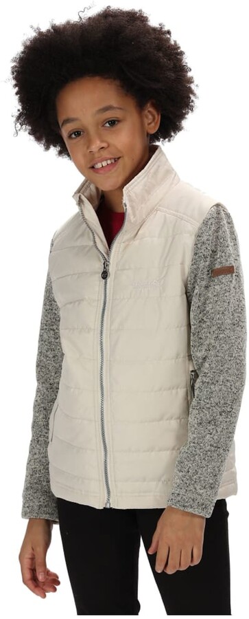 Regatta Childrens Zalenka Quilted Fully Lined Insulated Jacket With Back Vents Baffled