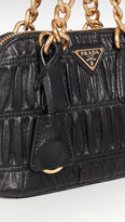 Thumbnail for your product : What Goes Around Comes Around Prada Black Mini Prom Bag