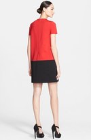 Thumbnail for your product : Alexander McQueen Colorblock Jersey A-Line Dress