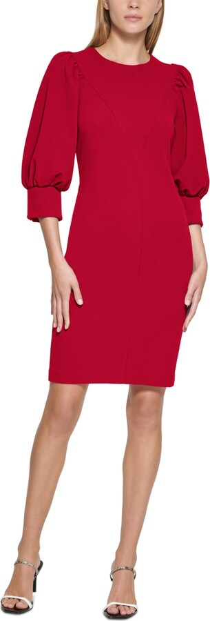 Calvin Klein Women's Red Dresses | ShopStyle