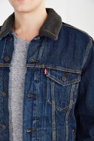 Thumbnail for your product : Levi's Levi‘s Denim Sherpa Collar Trucker Jacket