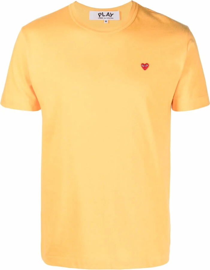 Comme des Garçons PLAY logo-patch short-sleeve T-shirt