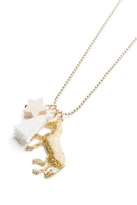 Country Road Horse Charm Necklace