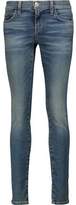 Thumbnail for your product : Current/Elliott Distressed Mid-Rise Skinny Jeans