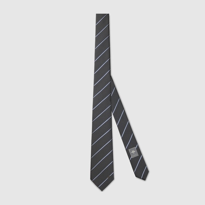 Silk jacquard tie