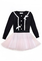 Thumbnail for your product : Milly Minis Sequin Bow Cardigan