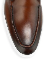 Thumbnail for your product : Santoni Farley Slip-On Leather Sneakers