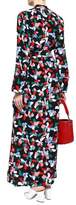 Thumbnail for your product : Equipment Britten Belted Printed Washed-silk Maxi Dress