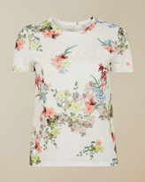 Thumbnail for your product : Ted Baker LILEEYY Pergola branded T-shirt