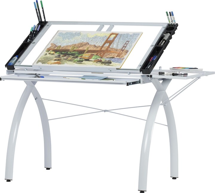 Studio Designs HOME Studio Designs Futura Craft Station with 9.5WFolding Shelf