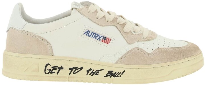 AUTRY Leather Medalist Low Sneakers - ShopStyle
