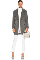Thumbnail for your product : Vanessa Bruno Betim Double Face Wool Peacoat