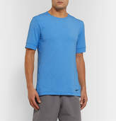 Thumbnail for your product : Nike Training - Transcend Slim-fit Dri-fit Yoga T-shirt - Blue