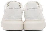 Thumbnail for your product : Alexander McQueen Off-White Daim Velour Oversized Sneakers