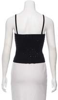 Thumbnail for your product : Staud Embellished Crop Top w/ Tags