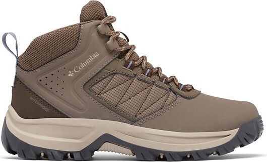 Women's Columbia Transverse Waterproof Hiking Boots Outdoor 10 Mud / New Moon