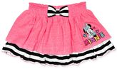 Thumbnail for your product : Minnie Mouse Little Girls' Striped Detail Skirt