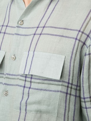 Denis Colomb Check Button-Up Shirt
