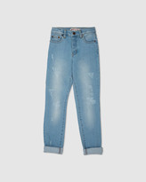 Thumbnail for your product : Gelati Jeans Teen Girl's Blue Girlfriend - Hudson Girlfriend Jeans